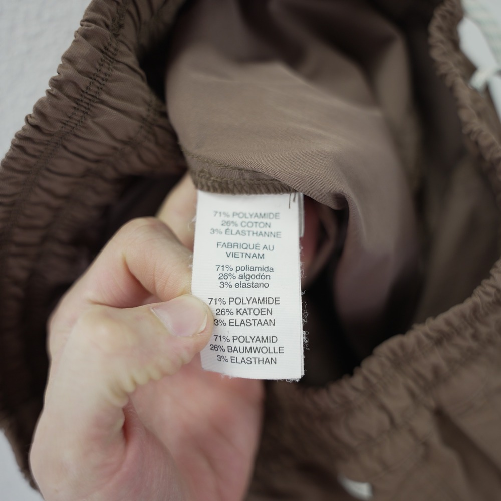 Vuori Birch Brown Cargo Jogger Pants Drawstring Utility Trousers S - Picture 6 of 9